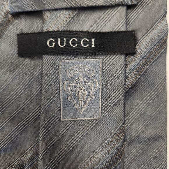 Vintage Gucci 100% Silk Tie Made In Italy - Picture 3 of 6
